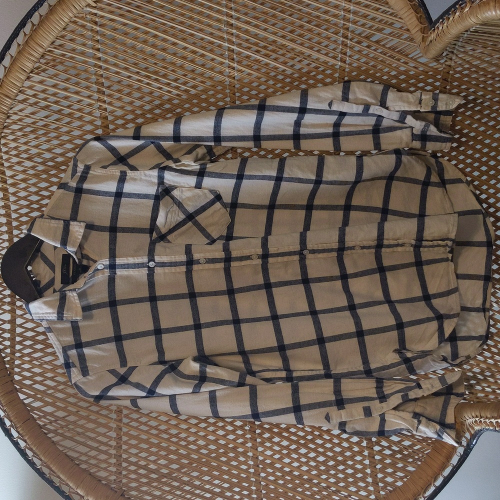 J. Crew button up flannel